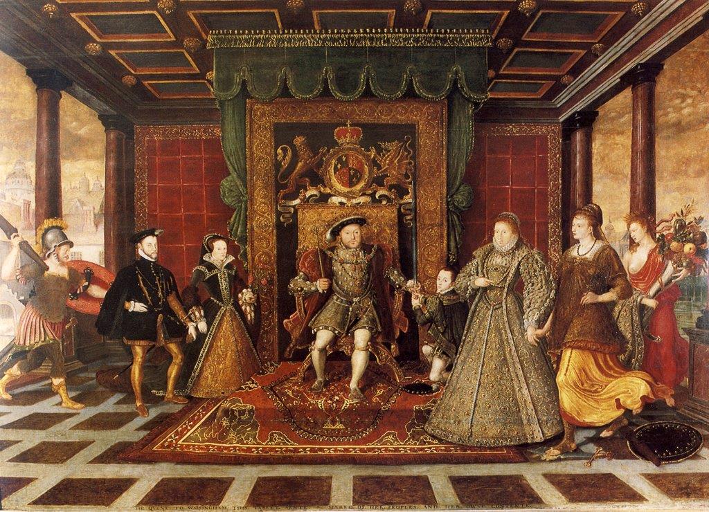 Entretenimientos del rey Enrique VIII en compañía distinguida |  Portal histórico Histmag.org