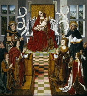 Madonna katolickich królów, rok 1498 lub 1500