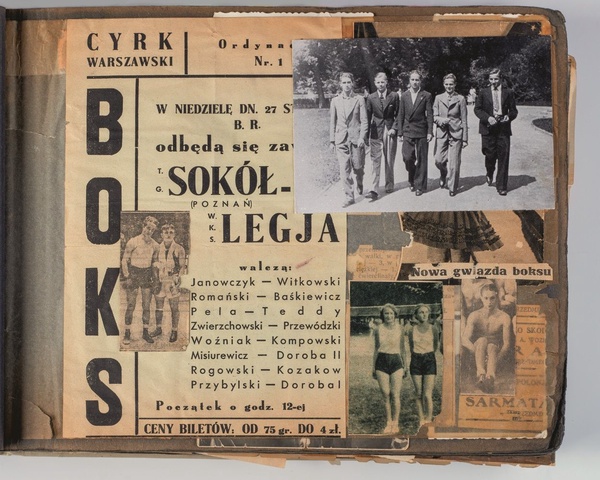 Kronika prowadzona przez Tadeusza Pietrzykowskiego (fot. Archiwum rodziny Tadeusza Pietrzykowskiego)