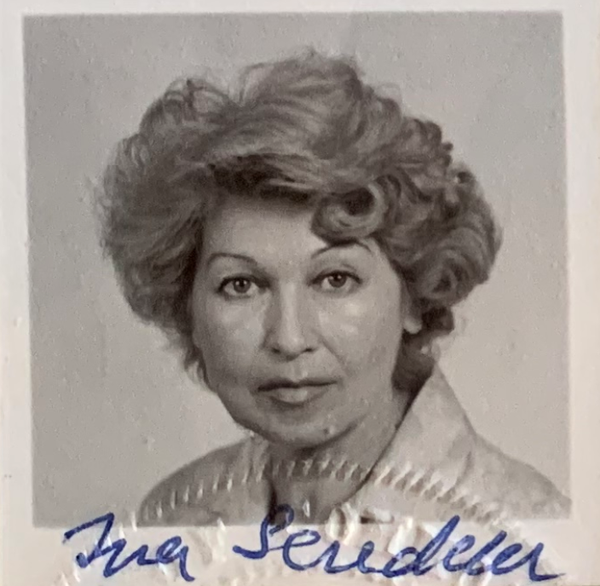 Ina Scudder na zdjęciu z dokumentu naturalizacyjnego, 1965 rok (z archiwum rodziny Scudderów)