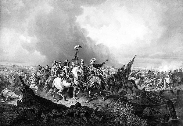 Bitwa pod Beresteczkiem w 1651 roku (aut. Władysław Witkowski, 1863)