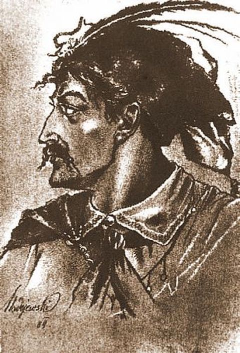 Iwan Bohun na litografii z 1884 roku