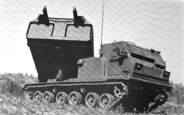 M270 MLRS w 1979 roku