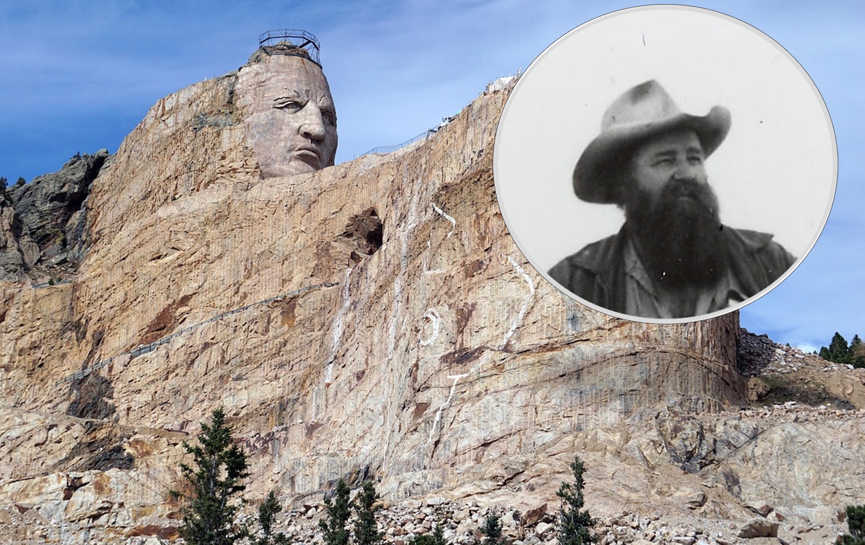 Mount Rushmore i pomnik Szalonego Konia. Polak rzeźbił amerykańską historię